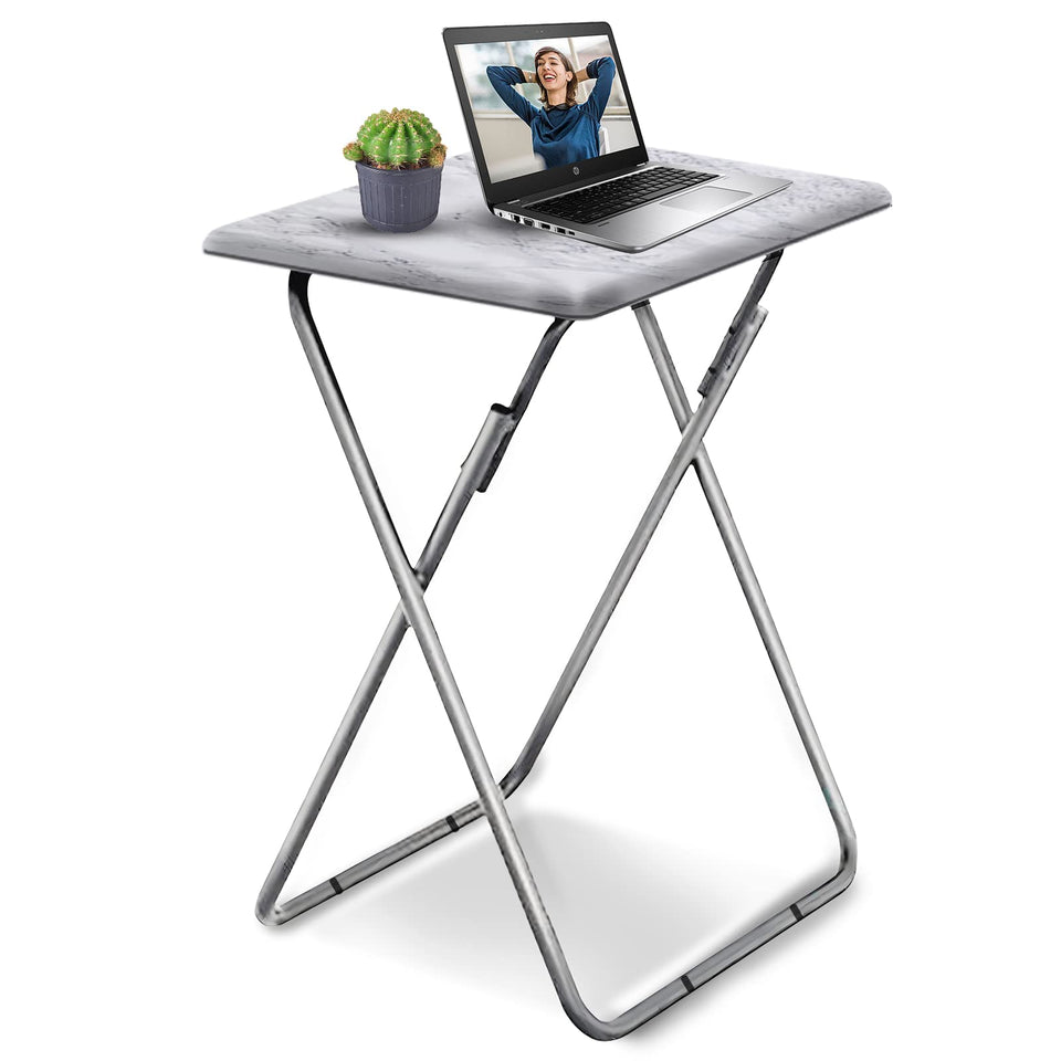 Garden 4 you tv trays unfolding mechanism for quick setup.
