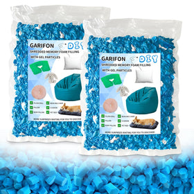 Garifon 10lbs bean bag filler with durable memory foam for versatile stuffing.