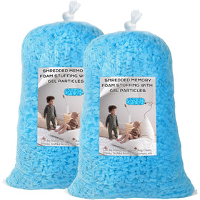 Garifon memory foam chips for bean bags expanding to support your seating
