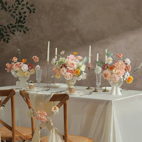 Garisey roses on stems for realistic DIY wedding bouquets and table decor