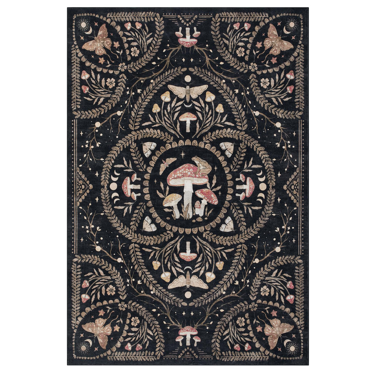 Garvee 5x7 rug folds for easy storage and seasonal swaps.