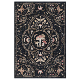 Garvee 5x7 rug folds for easy storage and seasonal swaps.