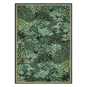 GarveeHome Forest Rugs 5x7 stain-resistant fabric keeps spills simple.