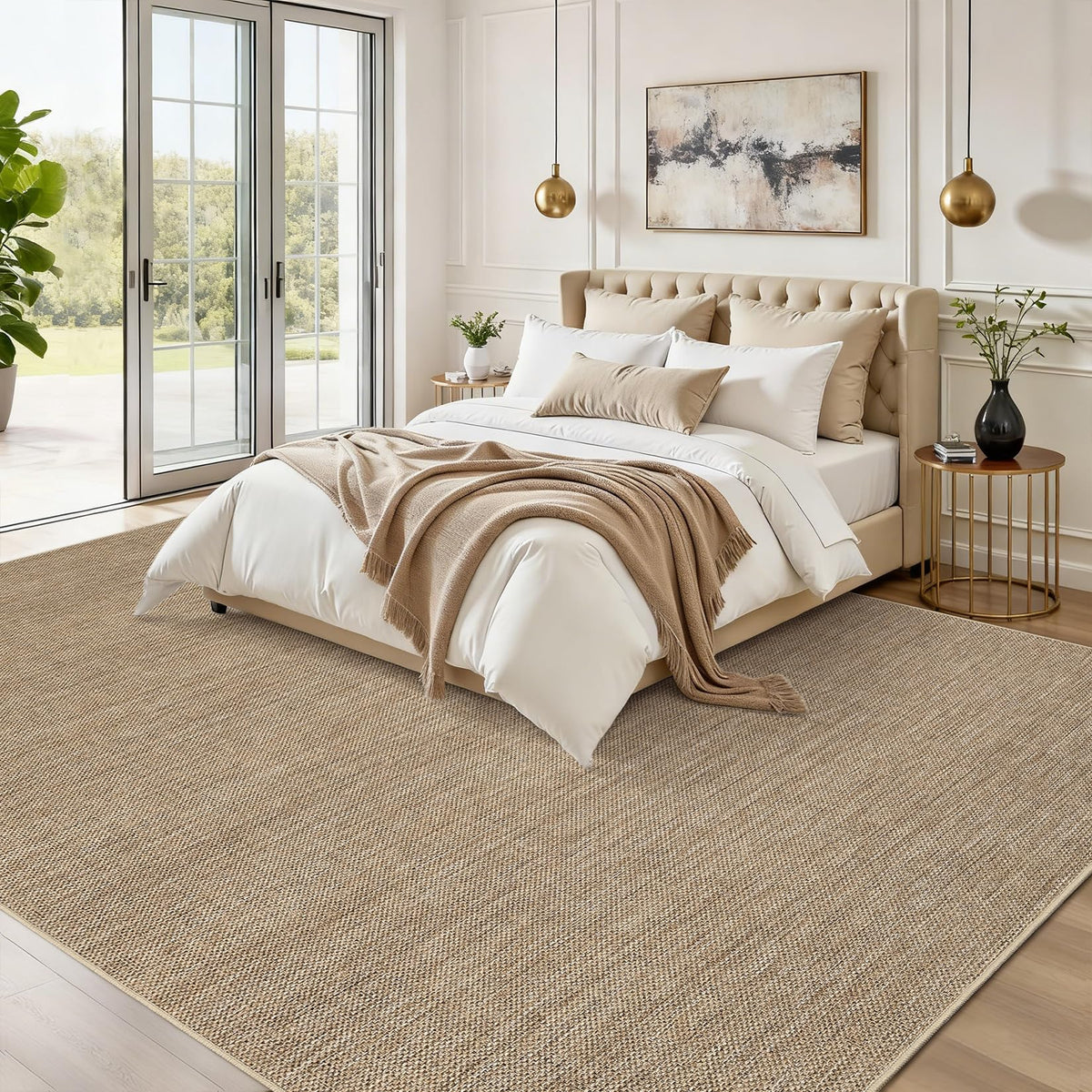 GarveeHome rug shown in a 5x7 layout for spacious rooms
