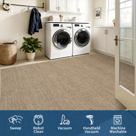 GarveeHome rug fits entryways, helping keep floors clean