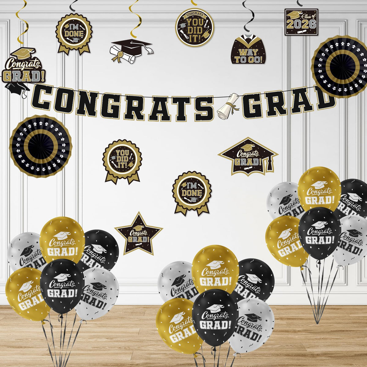 Gatherfun banner congrats grad 2026 makes a bold milestone statement.