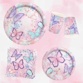 Gatherfun Butterfly napkins provide tidy hands and quick cleanup