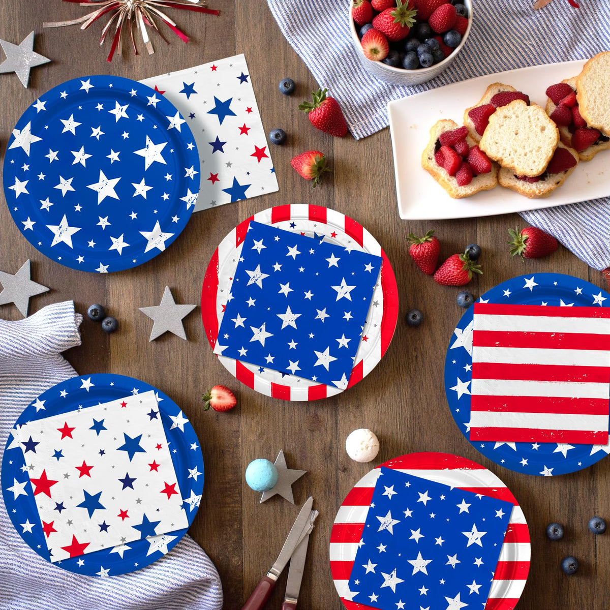 Gatherfun disposable tableware in thick paper with food-grade ink