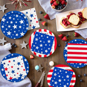 Gatherfun disposable tableware in thick paper with food-grade ink