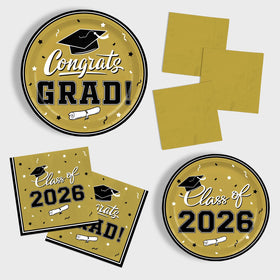Gatherfun graduation cocktail napkins for quick cleanup and accents