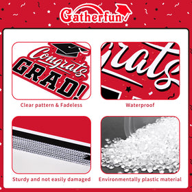 Gatherfun graduation display setup helps create an inviting party