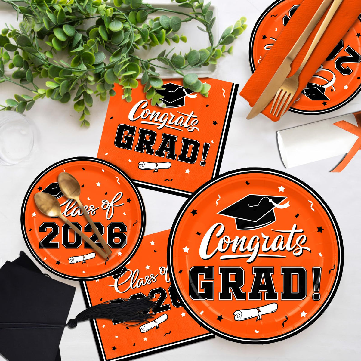 Gatherfun orange cocktail napkins, stylish for drinks and quick blotting.