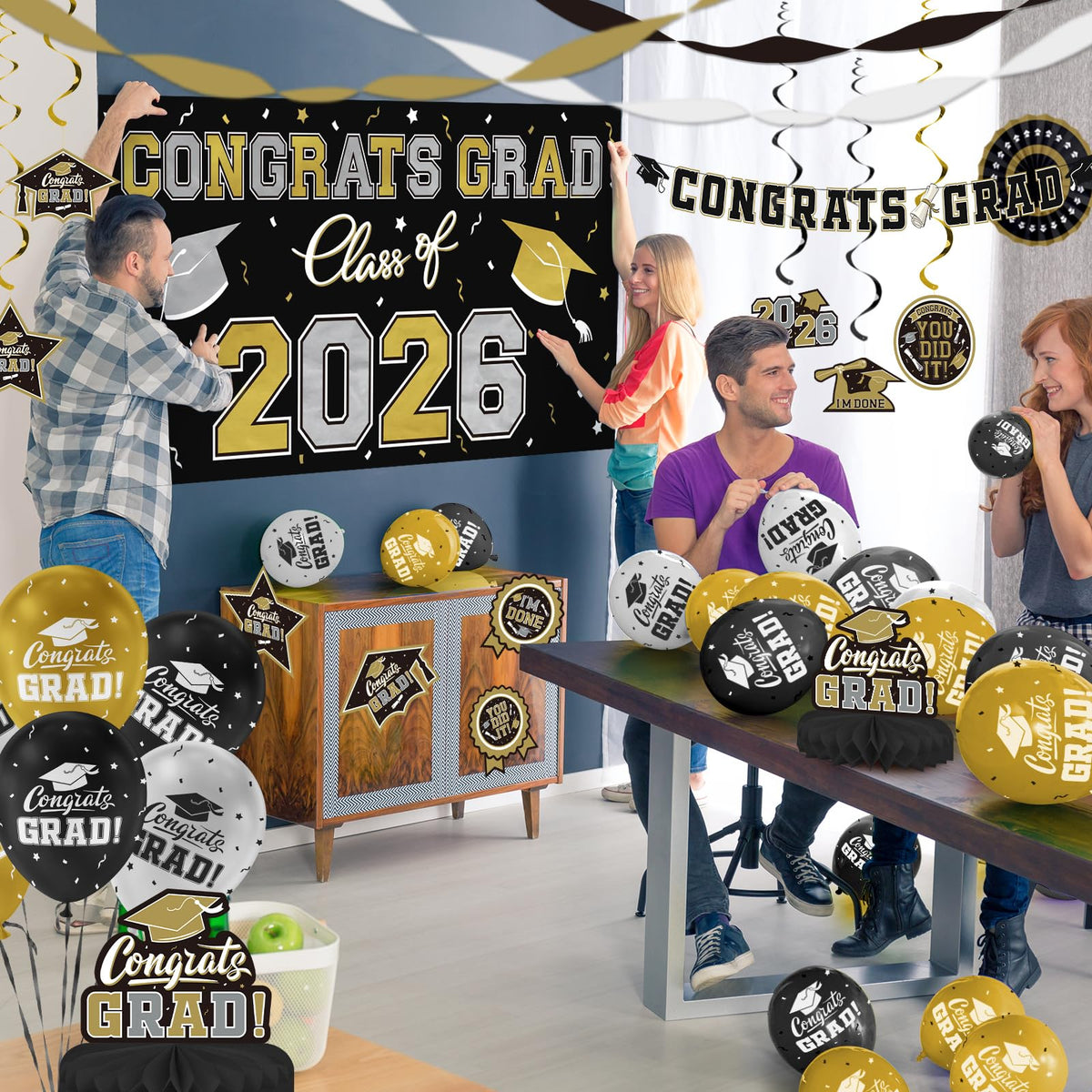 Gatherfun swirls with cutouts 21 pieces highlight graduation themes for photo corners.