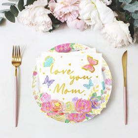 Gatherfun disposable tableware helps save cleanup time after the party