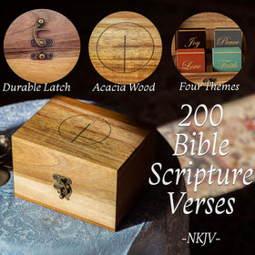 Verse card detail shows chapter and verse for Bible study with Gaucha Designs.