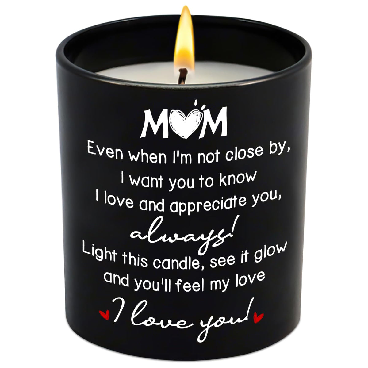 GAUDORA vanilla-lavender soy candle in a 10 oz jar, ideal for gifting.