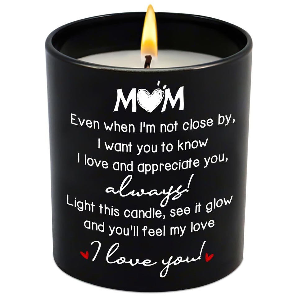 GAUDORA vanilla-lavender soy candle in a 10 oz jar, ideal for gifting.