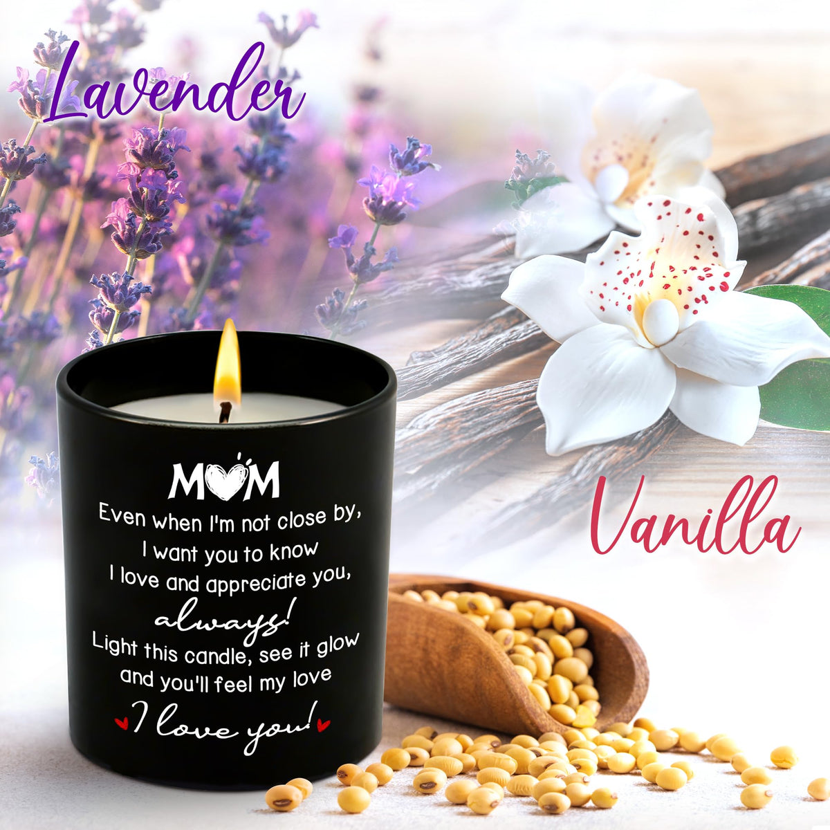 GAUDORA candle gift-ready packaging enhances Mother's Day surprises.