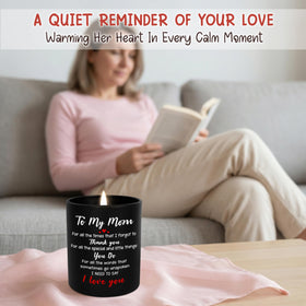 GAUDORA candle in gift box with ribbon for grandma or mom gift occasion.