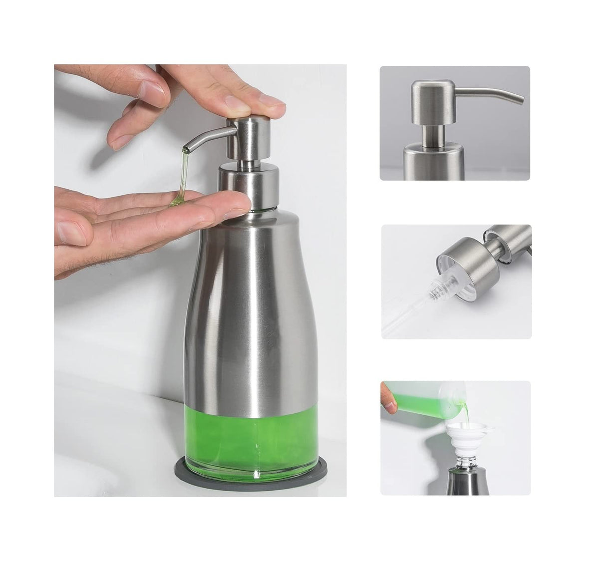 Gaussra lead-free glass container for safe, clean storage