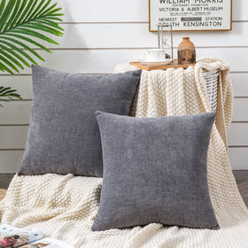 GAWAMAY chenille fabric close-up, plush texture for comfortable lounging