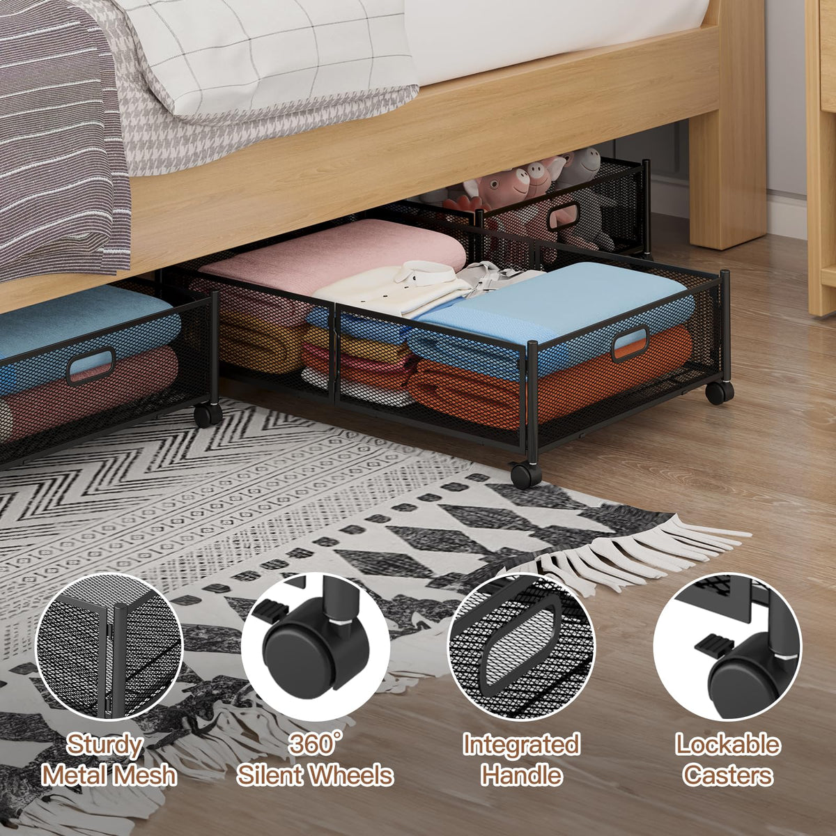 Gawerk foldable feature helps save space when not in use.