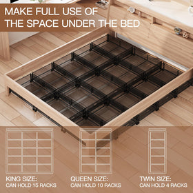 Gawerk tool-free assembly saves time during setup.