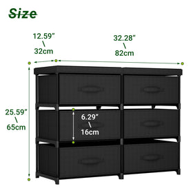 GcdPai dresser easy-assembly setup for quick use.