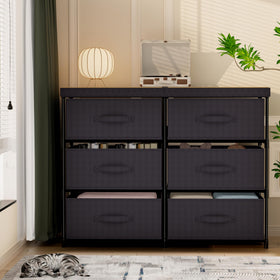 GcdPai dresser top surface display for decor and essentials.
