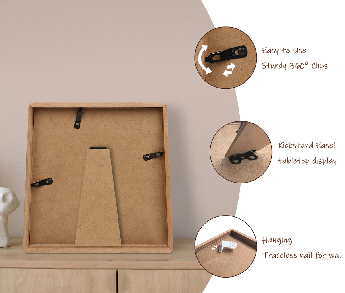 Gdfmsc optional mat highlights adjustable photo sizes for a cohesive look