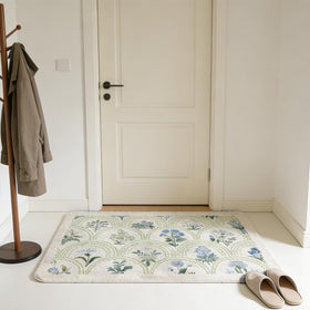 gdmgdr Anti-Slip TPR Backing; keeps rug in place on wet floors.