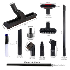GEBDSM hose adapter 2-1/2-to-1-4 inch for multiple vacuums