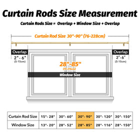 GEEBOBO gold curtain rod brackets during installation process