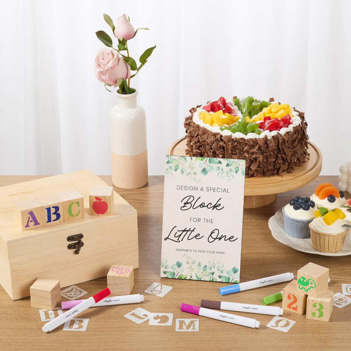 Geeday durable wooden blocks designed for repeated use