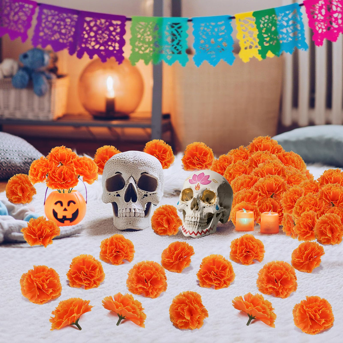 Geegoods dia de los muertos decor for festive ambiance and ritual spaces.
