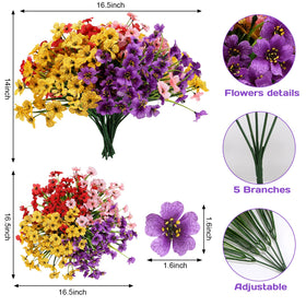Geegoods multi-color mum bundles ideal for window boxes.