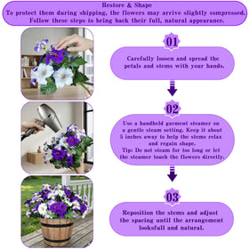 Geegoods maintenance-free decor needs no watering or pruning