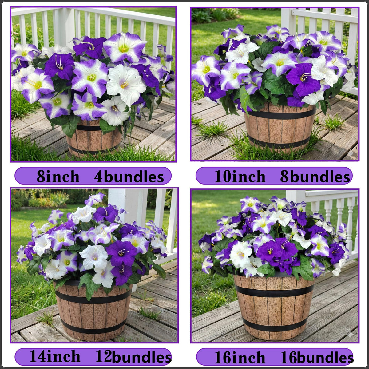Geegoods easy coverage fills larger planters with rich color