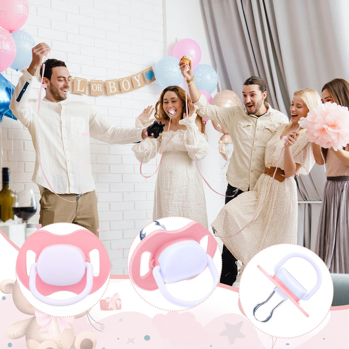 Geelin bridal shower games set for interactive party moments.