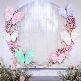 Geelin hanging butterflies suit ceilings and walls for quick setups