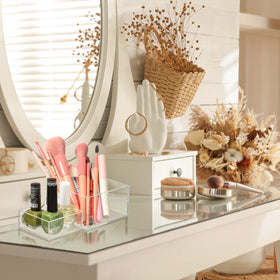Geelin six sizes cube display options suitable for jewelry, decor, and crafts.