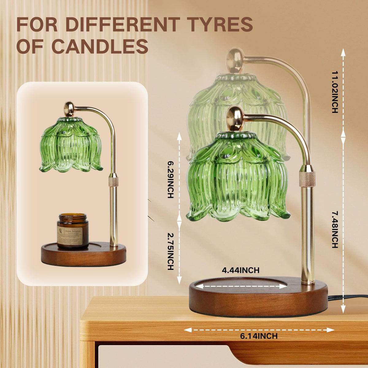 GEEZO easy-to-use warmer for daily fragrance ambience.