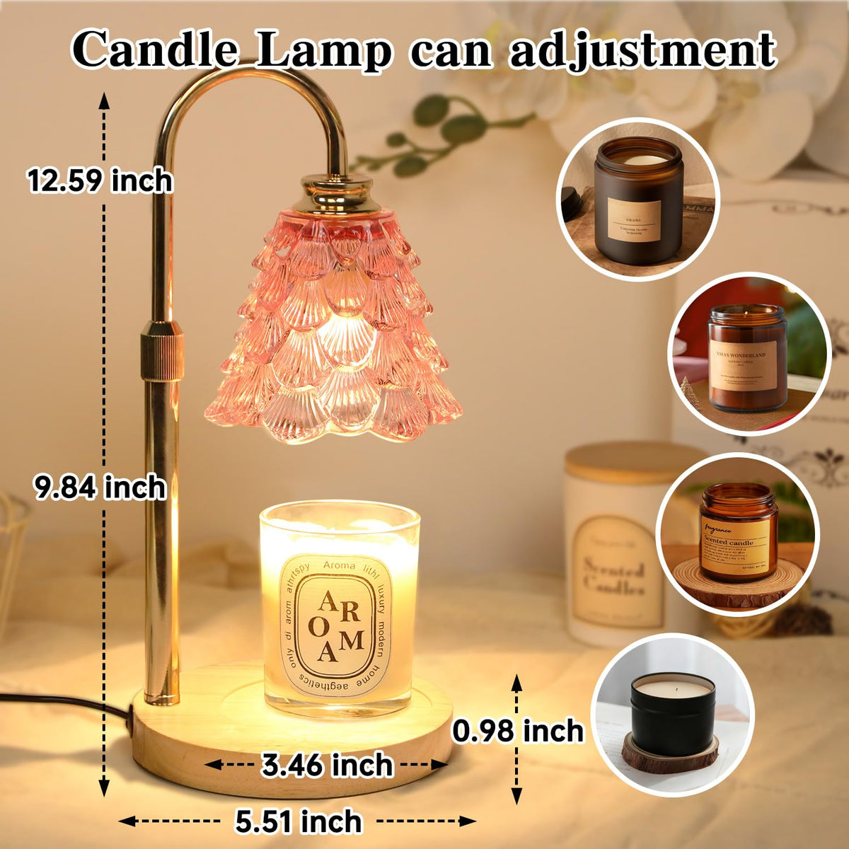 GEEZO Gift-ready fragrance warmer for housewarmings or celebrations