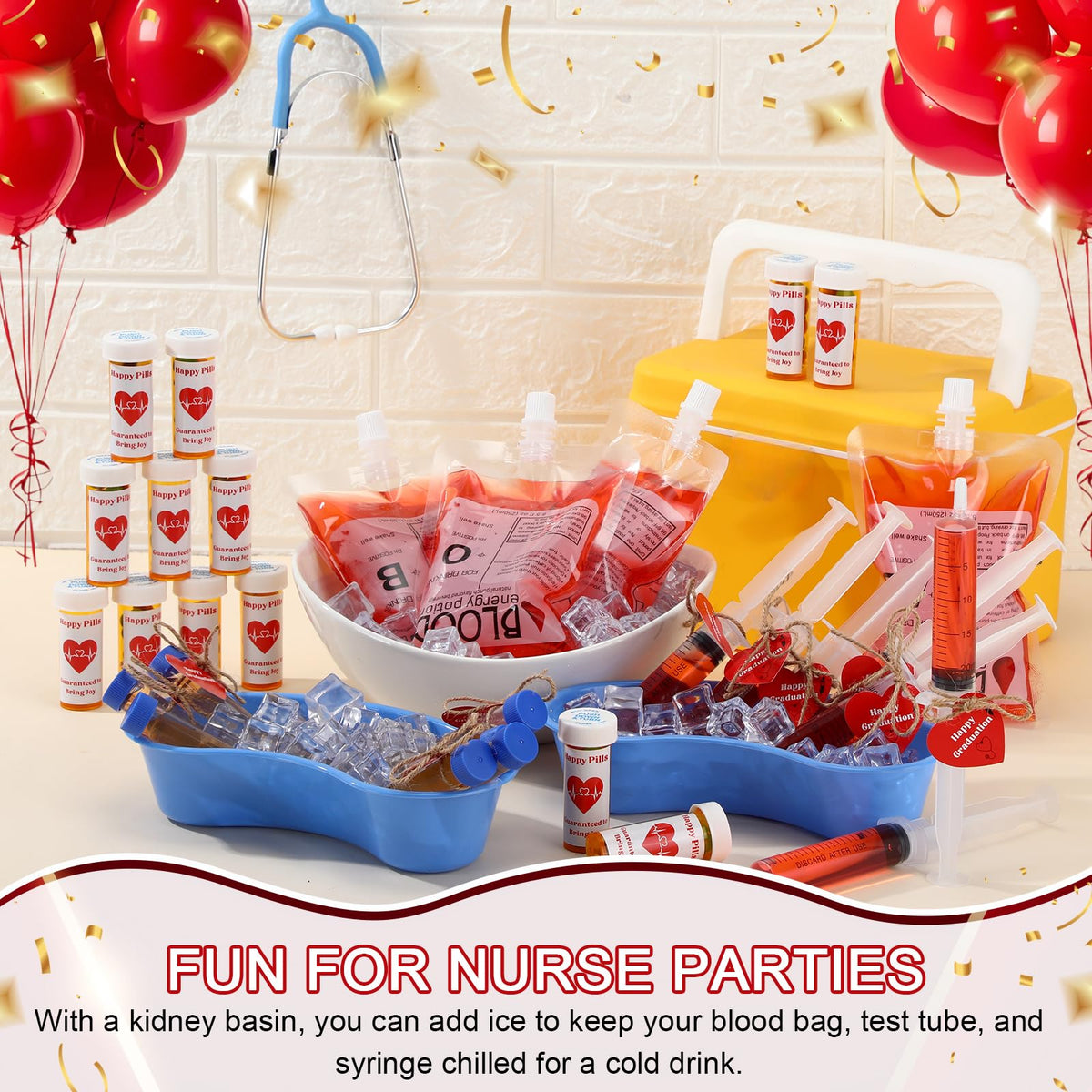 Geiserailie kidney basin serves as a quirky centerpiece or candy tray.