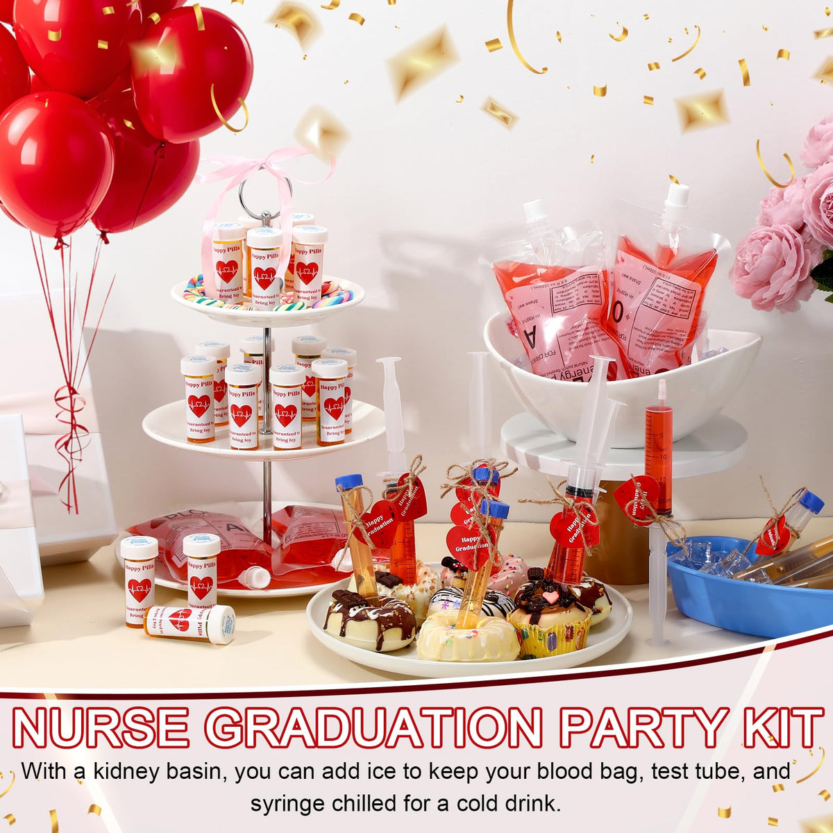 Geiserailie syringe prop adds authentic flair while staying decorative.