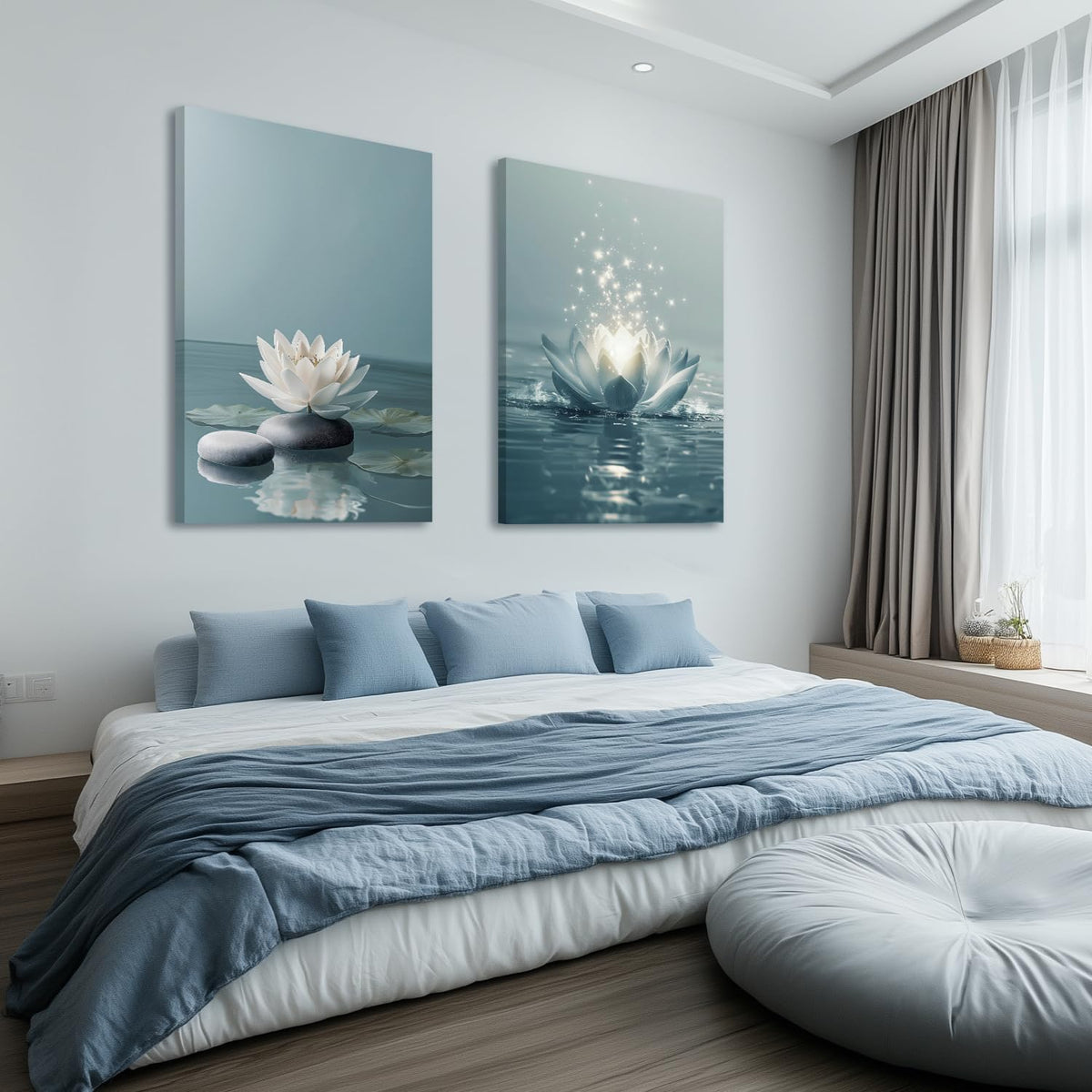 GELDSTEI Calm Zen canvas: detailed print quality for refined display
