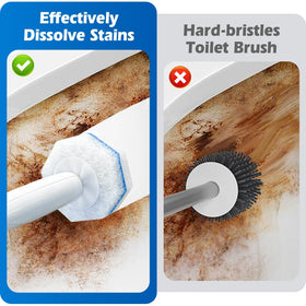 Generic refills featuring a 3-layer scrubbing pad design for thorough cleaning