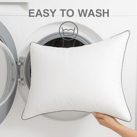 Generic pillows suit side and back sleepers with supportive, breathable comfort.
