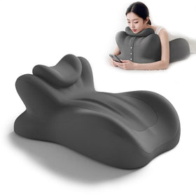 Generic Adjustable Intimacy Pillow front view showing ergonomic wedge for versatile comfort