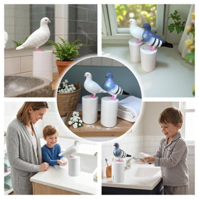 Generic Creative home decor gift idea featuring a whimsical pigeon dispenser.